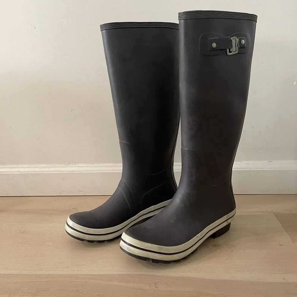 Polar Women's‎  Tall Rain Boots Waterproof Size 8 US 39EU